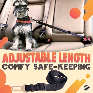 Cinturón de seguridad de coche para mascotas, cinturón de seguridad, resistente, ajustable, accesorios para mascotas, para perro, gato (2)