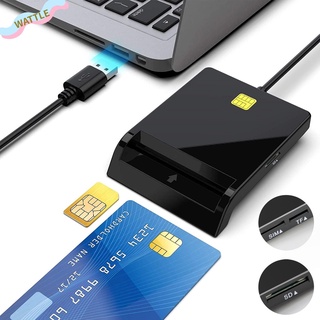 Wat Mini Adaptador De tarjeta SIM TF SD/lector De tarjetas SIM TF/lector De tarjetas Inteligente USB De identificación/IC/lector De tarjetas