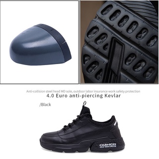 zapatos de seguridad ligeros botas de seguridad en el trabajo botas para hombres zapatos de trabajo con punta de acero zapatos deportivos al aire libre zapatos deportivos de trabajo resistentes a pinchazos zapatos frescos para hombres 48 (3)