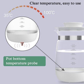 L bebé termostático regulador de leche hervidor de agua caliente Smart aislamiento olla automática de calentamiento de leche caliente en polvo (3)