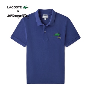 LACOSTE X Jeremyville artist co-branded POLO shirt with lapels and short sleeves for men and women |PH0409 (4)