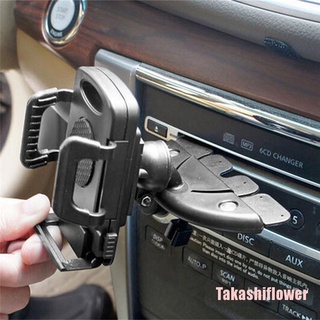 Takashiflower - soporte Universal para coche, ranura para CD, soporte para teléfonos móviles, iPhone, Samsung