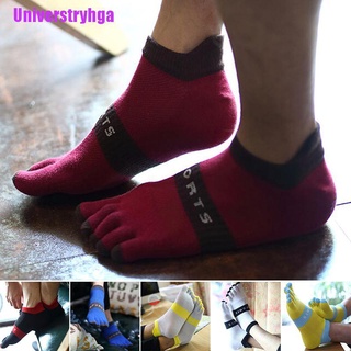 [universtryhga] nuevos calcetines calientes para hombre y mujer/calcetines deportivos de algodón puro/calcetines de cinco dedos
