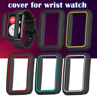tpu suave reloj parachoques protector para huawei watch fit smart watch protection cover correa y reloj no incluido