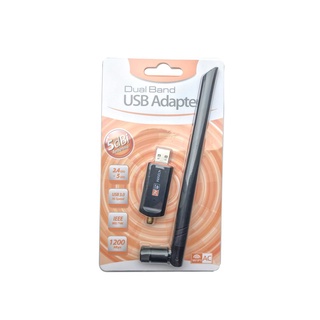 Adaptador USB WiFi de doble banda de 1200Mbps con tarjeta de red aérea USB3.0 802.11AC