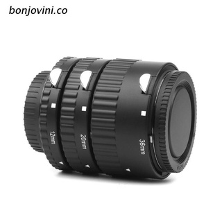 bo.co 12MM 20MM 36MM Auto Focus Macro Extension Tube Set Adapter Ring for Nikon DSLR Cameras D7100 D7000 D5500 D5300 D5200 D5100 D5000 D3300 D3100 D3000 D810 D800 D600 D300s D300 D90 D80