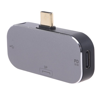 Cable de transferencia de datos de uso común de calor USB-C/tipo-C a convertidor de enchufe de carga DP (6)