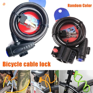 bloqueo de bicicleta antirrobo accesorios de bicicleta de alambre de acero de seguridad de cable de bicicleta de bloqueo de la motocicleta de carretera equipo de bicicleta