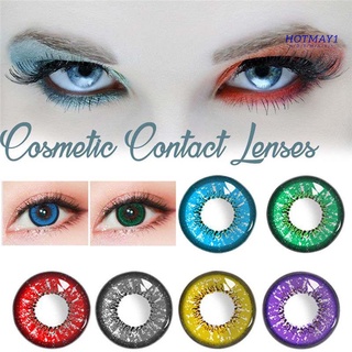 1 par de lentes de contacto de ojos seguros ergonómicos hema belleza cosméticos lentes de contacto para mujer