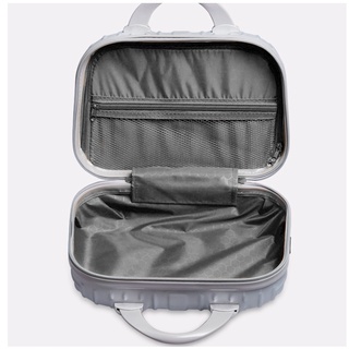 Calabaza 14in cosmético caso equipaje pequeño viaje portátil bolsa de transporte caja multifuncional maleta para maquillaje (3)