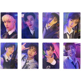 8Pcs/Set Kpop Stray Kids Christmas EveL Lomo Cards Postcard Photocard For Fans Collection (5)