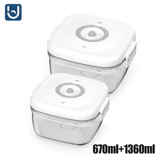 Vacuum Box Outdoor Picnic Food Storage Container Fruit Box Bento Box Food Sealed Box Portable Students Children Lunch Box
