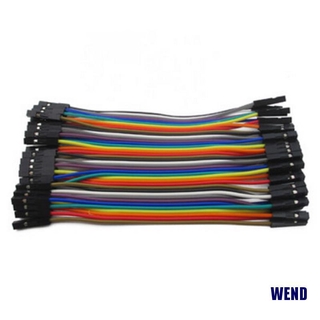 40 pzs cable de 1p-1p 10cm 1p-1p Para hembra (1)