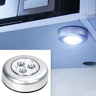 home mini lámpara táctil inalámbrica push led para pared/armario de cocina