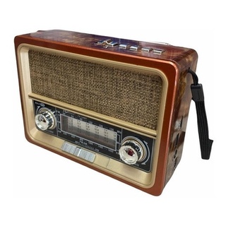 Radio Parlante Vintage Retro Bluetooth Usb Sd Tf Am Fm Sw