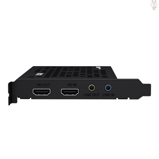 Ol EzCAP324 UVC PCIE tarjeta de captura de videojuegos 4Kp30 grabación y transmisión en vivo para sistemas de juegos videocámaras