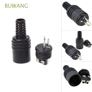 BUWANG 2 pcs 2 pin ABS Speaker and HiFi Connector DIN Plug HiFi Power Audio Lamp Screw Terminals Connector Plastic Speaker Signal Plug Adapters/Multicolor