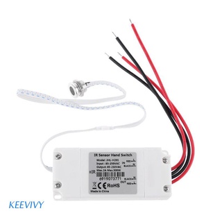 kee touchless ir sensor de movimiento interruptor de encendido/apagado gabinete de cocina interruptor de luz 110v 220v