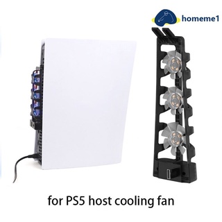 [En Stock] Radiador De Juego Para Consola PS5 Host Vertical Soporte USB Ventilador De Refrigeración Enfriador De Calor Disipación Accesorios Nuevo