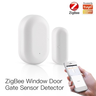 Tuya ZigBee Smart Window Door Gate Sensor Life App Home Security Sistema De Alarma outdoorhome.co