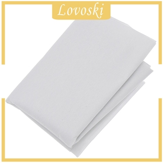[lovoski] 5 m/rollo entrelazado impermeable tela no tejida suave transpirable tela diy fabricación