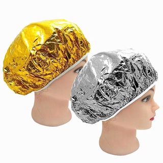 gorro de ducha desechable de papel de aluminio impermeable campanas de baño aceite de hornear gorra de pelo