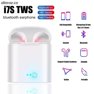 [Nuevo] Audífonos Inalámbricos i7s TWS air mini bluetooth 5.0/Auto-Para IOS/Android/altavoz
