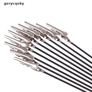 [gvrycqoky] 10 piezas de soporte de pintura de cocodrilo clip stick herramienta de modelado para aerógrafo modelo parte