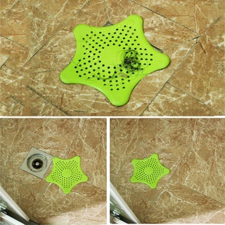 Star Plastic Bath Kitchen Waste Sink Strainer Hair Filter Drain Catcher