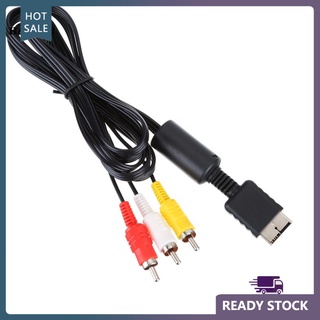 Cable AV hls m Audio Video AV a 3 RCA TV plomo para Sony PlayStation PS 1/2/3 sistema