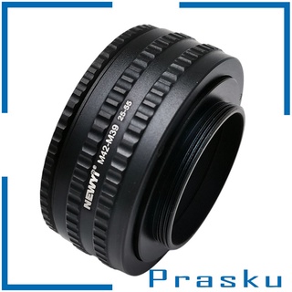 [PRASKU] M42-m39 25-55mm Metal Macro enfoque lente adaptador profesional para cámara (1)