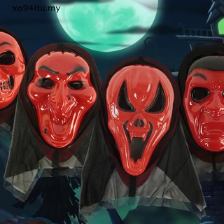 Xoitu Scary Halloween máscaras Cosplay Party Prop cara completa espeluznante película de terror máscara.