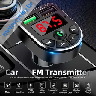 [autopeças] bte5 Car Mp3 Bluetooth Manos Libres Teléfono Coche Tarjeta De Música Fm Receptor motorcycles.br