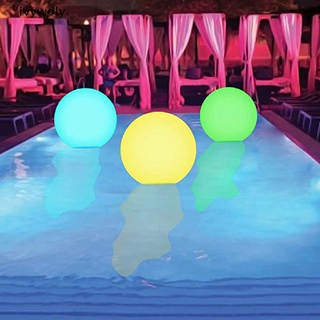 ivywoly bola de playa brillante control remoto led luz de natación juguete brillante bola inflable co