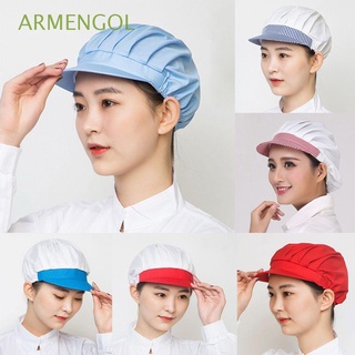 armengol elástico chef sombrero transpirable restaurantes accesorios cocinar gorra de cocina hombres mujeres a prueba de polvo hotel trabajo uniforme herramientas de cocina