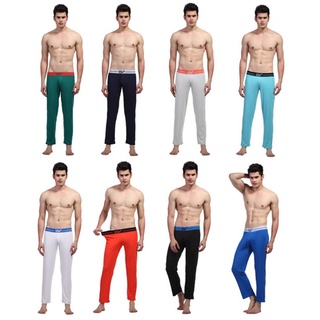 Byh pantalones largos De algodón elásticos cómodos Para hombre/calzoncillos Para hombre/yoga 0510 (1)