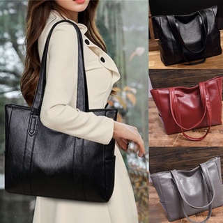 Women Bag PU Leather Luxury Handbags Big Shoppers Boho Shoulder Bags Large Satchels Designer Shoulder Daily Shopping