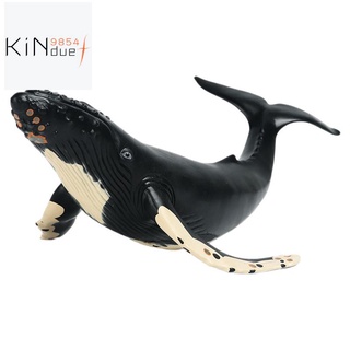 simulación animal marino el suave goma jorobada ballena el animal el adornos
