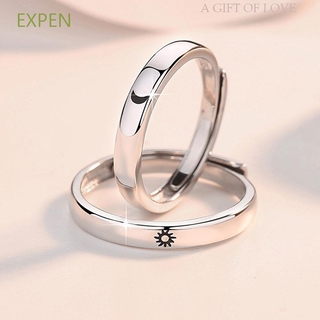 Expen set De anillos ajustables ajustables De Dedo apertura ajustable Para compromiso/boda/hombre/mujer