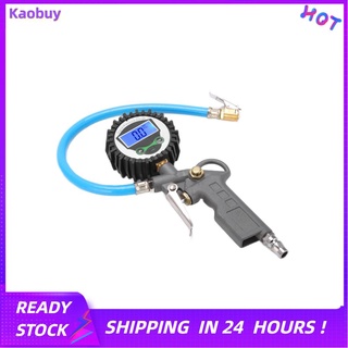 Kaobuy - inflador de neumáticos Digital, retroiluminación, aleación de Zinc, herramienta de aire