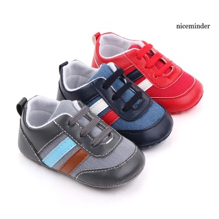 Nice_1 par de zapatos de cuna de suela suave resistente al desgaste ligero Prewalker primero zapatos para caminar para accesorios de bebé (6)