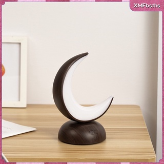 Dimmable Crescent Lamp Night Light USB Charging Table Essential Oil Diffuser