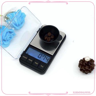 mini escala de bolsillo digital balanza de cocina porttil negro 200g / 0.01g