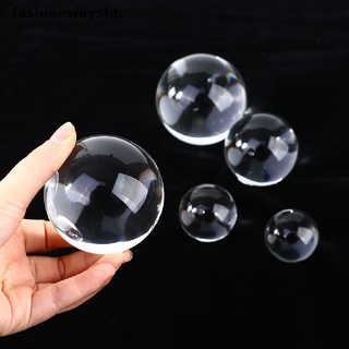 [Fashionwayshb] Bola De Cristal Artificial Transparente De 40-80 Mm Para Fotografía [Caliente]
