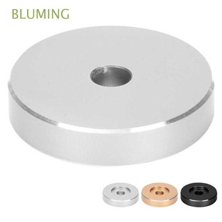 BLUMING 1PC Record Turntable Adapter Stability 7" Vinyl Converting Adaptor Large Hole Conversion Sheet Technics SL 1200 Audio Accessoric Professional 45 RPM Aluminum for Most Big Hole Records Durability Vinyl Record Clamp/Multicolor
