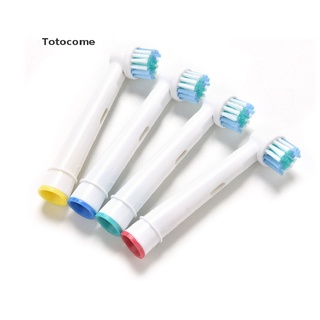4 pzas cabezales De repuesto Para cepillo De dientes eléctrico Braun Oral B White Br (1)