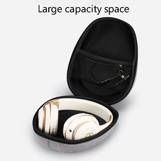 funda de transporte de viaje bolsa de almacenamiento eva protector de auriculares portátil caso duro para estudio 3 solo 3 con mosquetón (8)