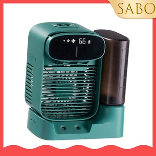 [Sabo] Usb refrigerado por agua aire acondicionado enfriador humidificador ventilador de refrigeración pantalla LED