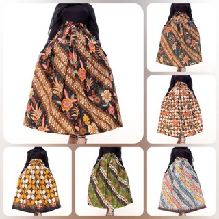 Batik falda motivos Sling combinación Formal mujeres Casual fondos Premium fino algodón oficina