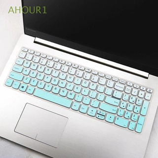 AHOUR1 Computer Accessories Keyboard Cover Protector Waterproof Keyboard Film Keyboard Skin for Lenovo 320 Silicone for Lenovo 330C for Lenovo IdeaPad 340C Ultra-thin 15.6 Inch Notebook Keyboard Cover (1)